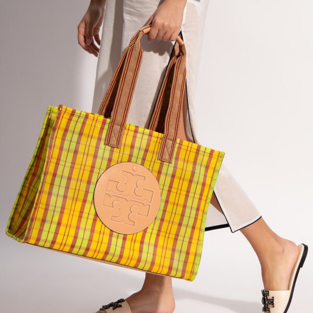 Tory Burch 'Ella' Logo Detail Market Mesh Tote Bag (New w/ Tags) - $298 MSRP